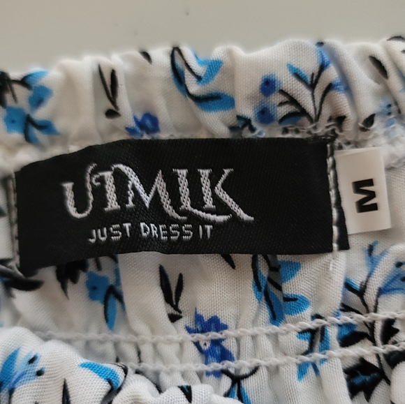 UIMLK Boho Maxi Dress Size Medium - Picture 4 of 4
